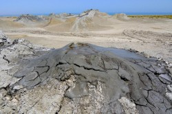 Gobustan mud volcanoes