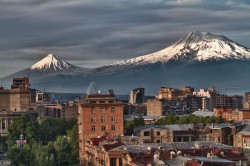 Ararat view from Yerevan