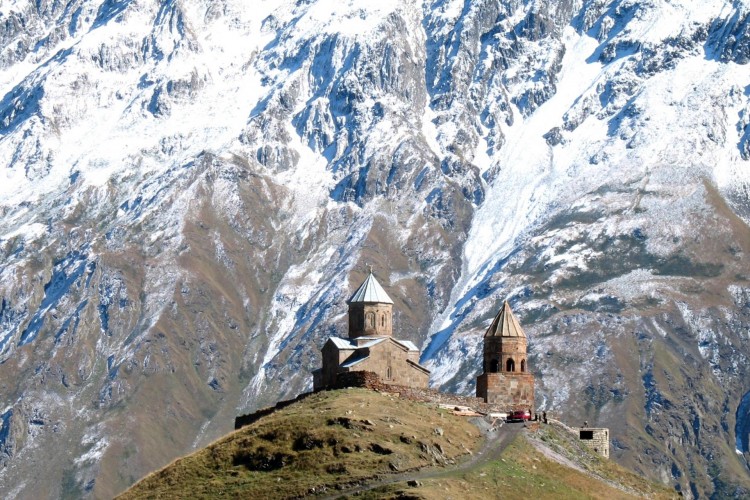 Jvari Monastery, Ananuri, Gudauri, and Kazbegi Group Tour